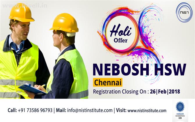 NEBOSH HSW Course in Chennai