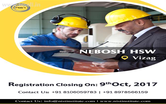 NEBOSH HSW course in Vizag