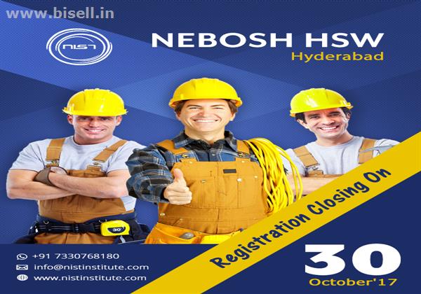 NEBOSH HSW course training in hyderabad