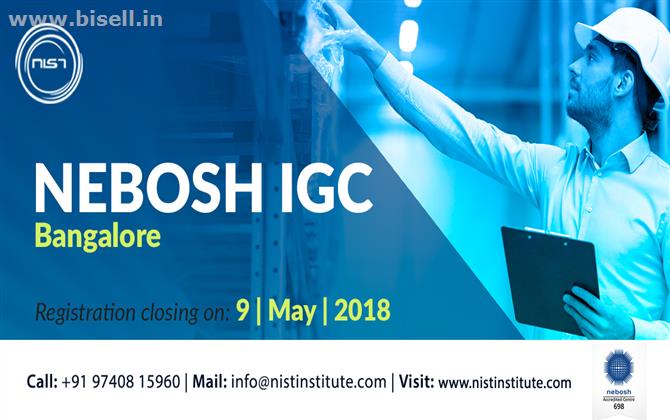 NEBOSH IGC Course in Bangalore