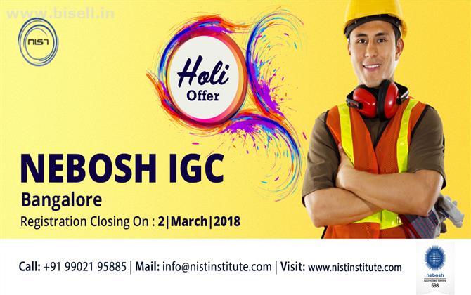 NEBOSH IGC Course in Bangalore