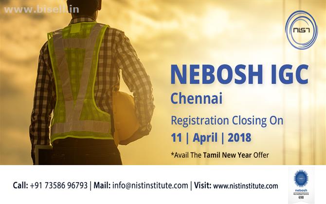 NEBOSH IGC Course in Chennai