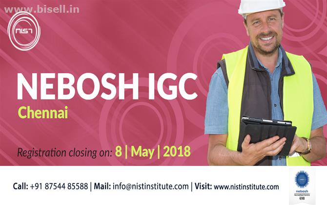 NEBOSH IGC Course in Chennai