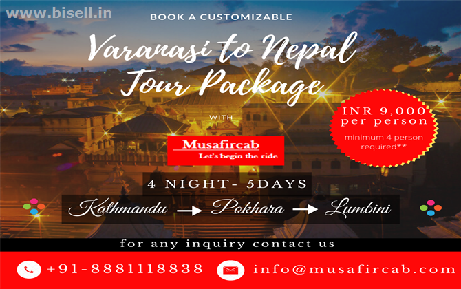 Nepal Tour Packages from Varanasi