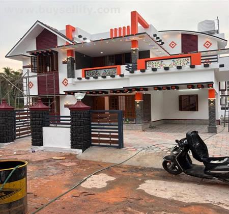 New 4BHK Modern House for Sale near Mannar, Thiruvalla