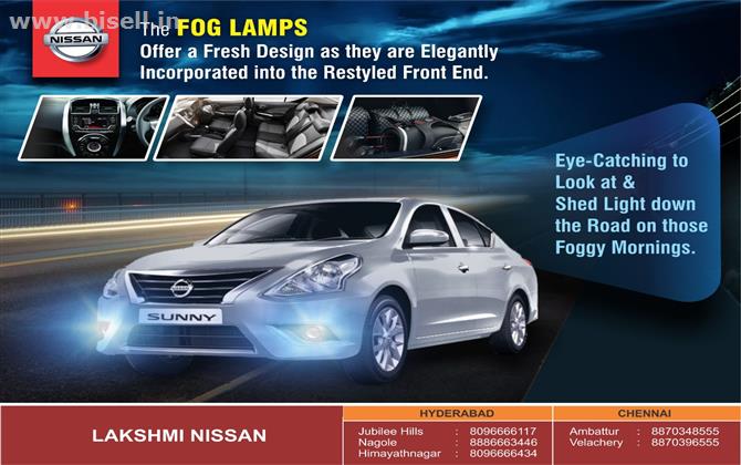 Nissan Showroom in Hyderabad and Chennai | Lakshmi Nissan