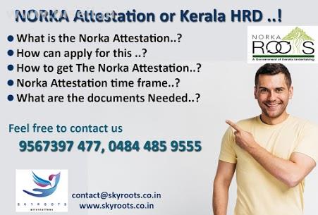 Norka Attestation Kerala HRD MEA attestation - Kerala - Kochi