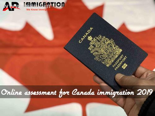 Online assessment for Canada immigration 2019