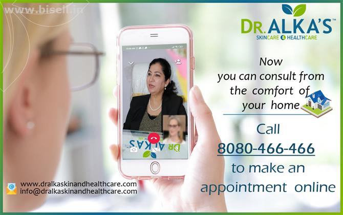 Online Consultation @ Dr. Alka’s Skincare & Healthcare