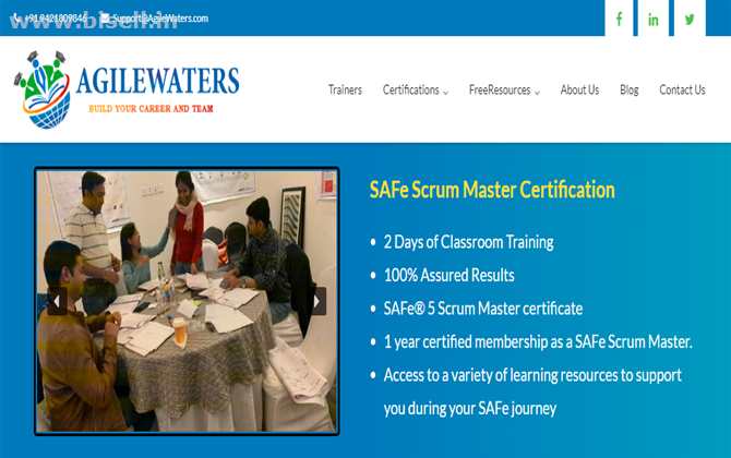Online SAFe SSM Training Certification Courses in India