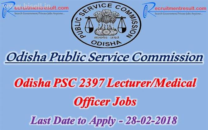 OPSC Recruitment