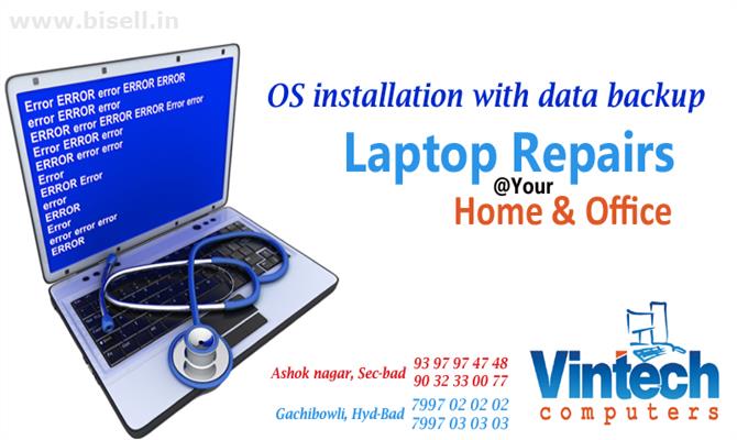 OS INSTALLATION AND DESKTOP LAPTOP repair service at doorstep (Adikmet) 9032330077