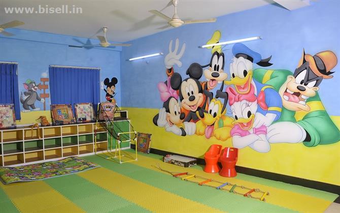 Play School Wall Painting ahmedabad