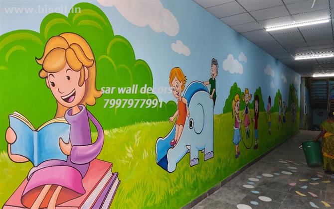 Play School Wall Painting images in Hyderabad