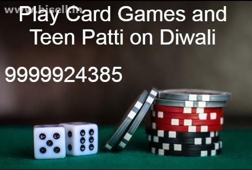 Playing Cards Games and Play Teen Patti on Diwali