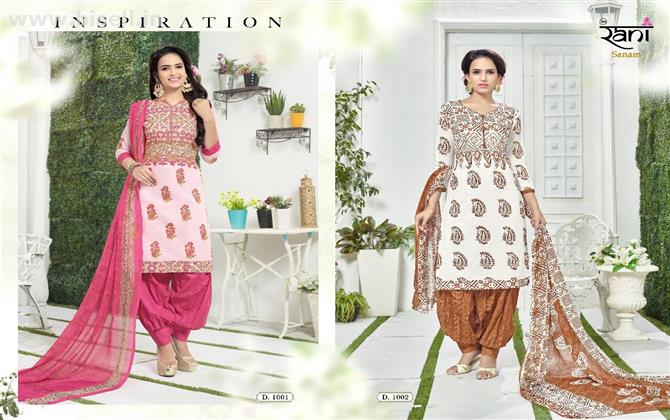 RANI SANAM VOL 1 WHOLESALE SALWAR SUIT