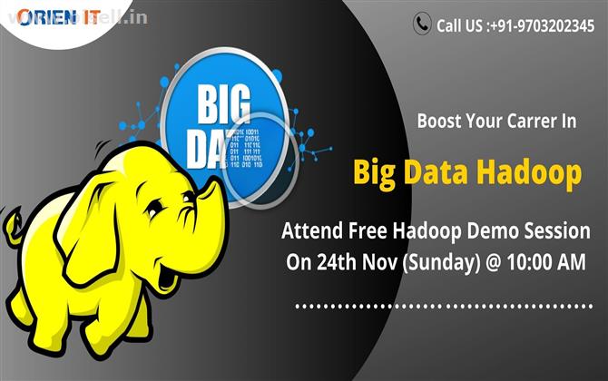 Register For Free Hadoop Demo Session On 24th Nov 2019, @ 10 AM