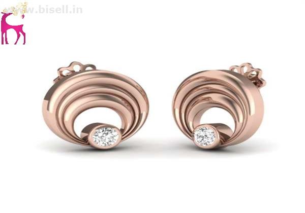 Rose Gold Earrings