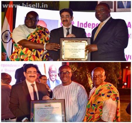 Sandeep Marwah Honored On The National Day of Ghana