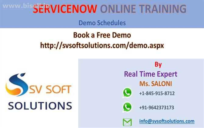 Servicenow Online Training with Live Project