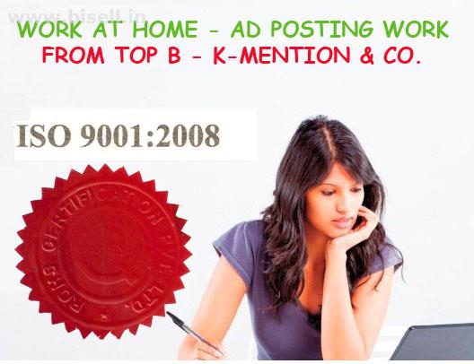 Simple Homebased ads posting work call 9898665104 - Surat