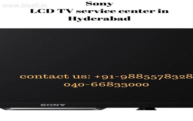 Sony Service Centre in Hyderabad - 040-66833000