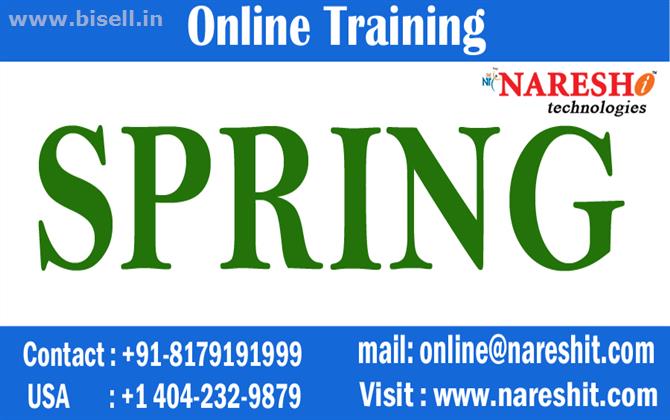 Spring Online Training In Hyderabad -Best Spring Training Institute in India