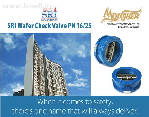 SRI Wafer Check Valves PN 16 25 in India By Monsher