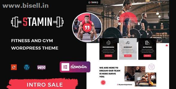 Stamin - Fitness and Gym WordPress Theme by zozothemes	