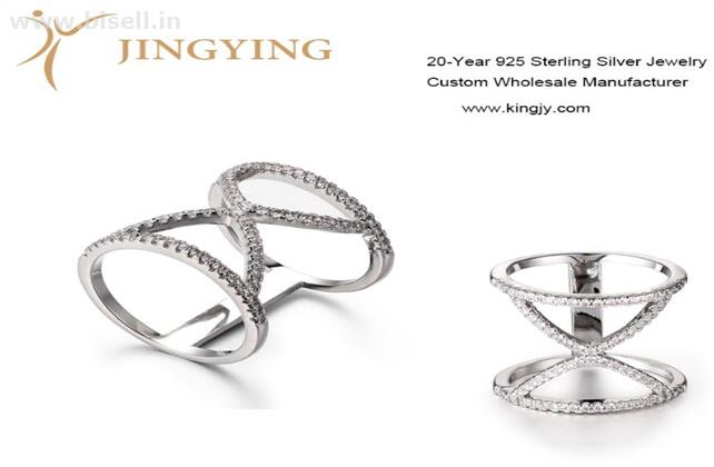 Sterling silver jewelry ring pendant bangle earrings design manufacturer