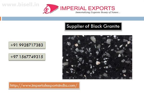 Supplier of Black Granite