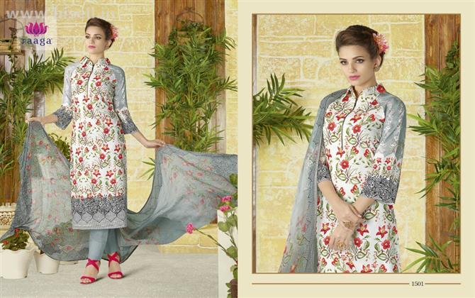 SWAGAT RAAGA COTTON DIGITAL PRINT SALWAR KAMEEZ WHOLESALE PRICE