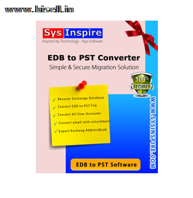 SysInspire EDB to PST Converter Software