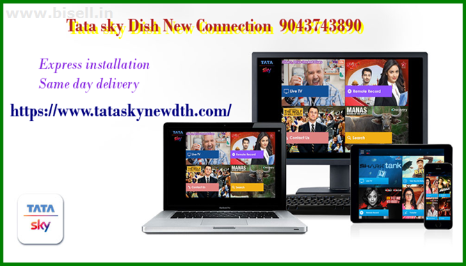 Tata Sky dish TV |New Connection| Call– 9043743890