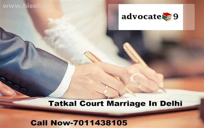 Tatkal Court Marriage In Delhi