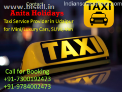 Taxi Provider in Udaipur