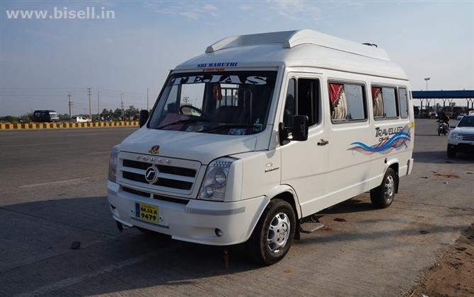 Tempo Traveller 13seater14rs rent per km – 13 Seater TT for Rent