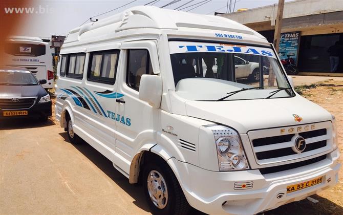 Tempo Traveller Hire-Rental Services in Hoskote, Bangalore