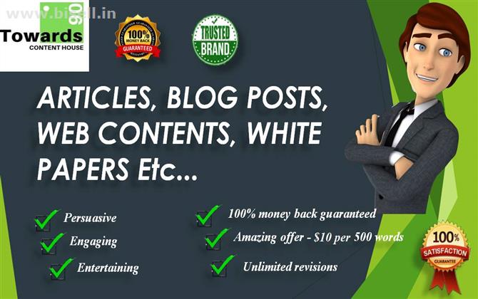 Top Content Writing Company in Bangalore - Towards90