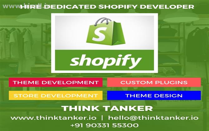 Top Shopify Development Company India - THINKTANKER