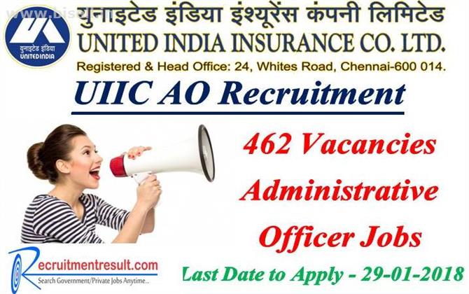 UIIC AO Recruitment