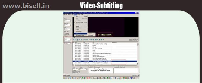 Video Subtitling Services in India