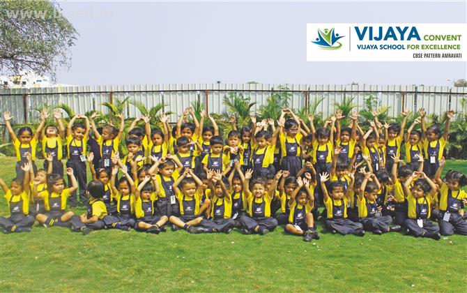 Vijaya Convent and Vijaya School for excellence CBSE pattern Amravati Maharashtra