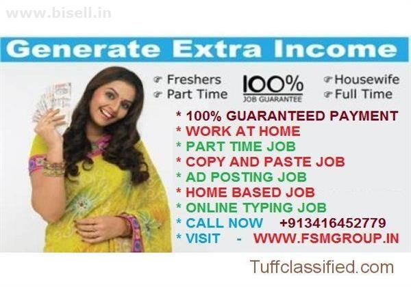 We are Hiring - Earn Rs.15000 - Per month - Simple Copy Paste Jobs