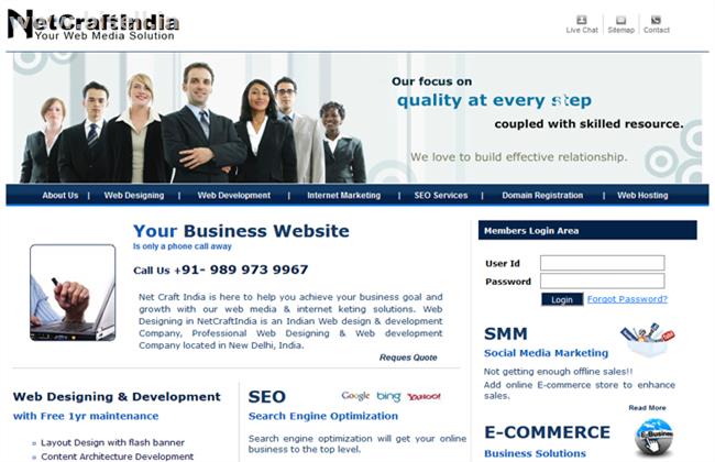 Web Designing Company India