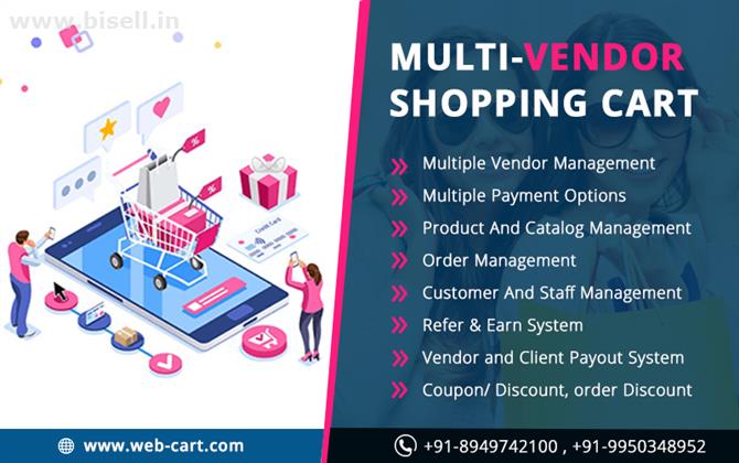 Webcart - Multi Vendor Marketplace Software in India