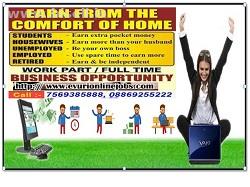 Work from home and earn minimum ten thousand. Just contact us