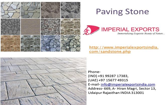 Yellow Paving Stone UK US Russia Imperial Exports India