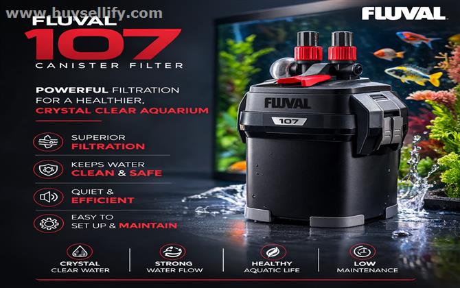 Improve Aquarium Water Quality with Fluval Filters