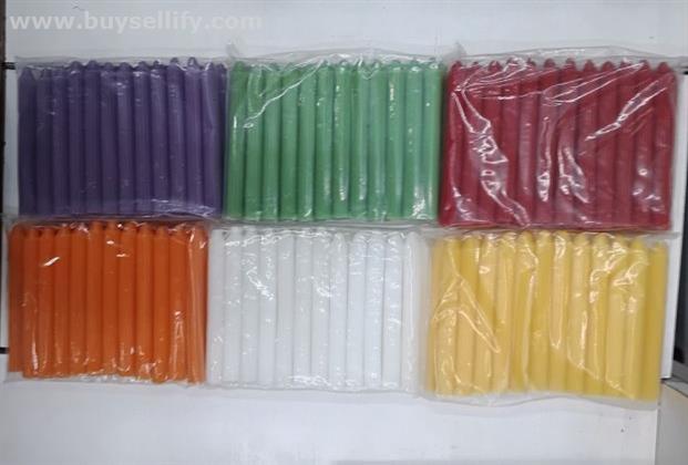 Ribeed Candles Mumbai India- AARYAH DECOR